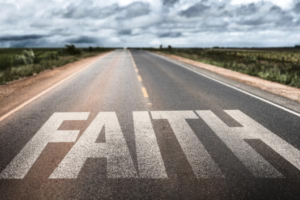 Road that says Faith