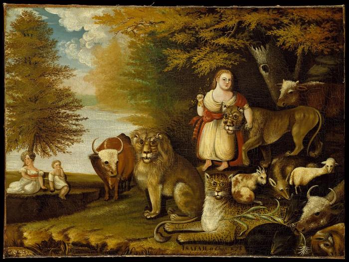 The Peaceable Kingdom by Edward Hicks
